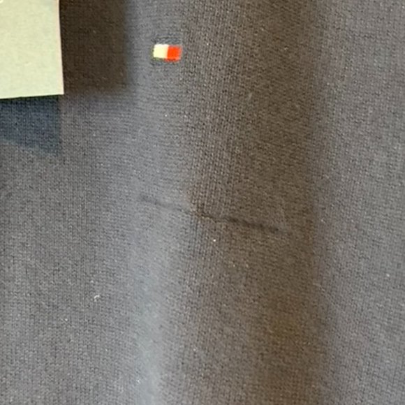 NWT* Tommy Hilfiger Sweater* Navy Blue - Pullover Knit Outerwear Long Sleeve - Picture 3 of 4